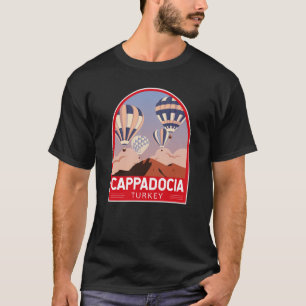 Kappadokien Türkei Retro Reise Kunst Vintage T-Shirt