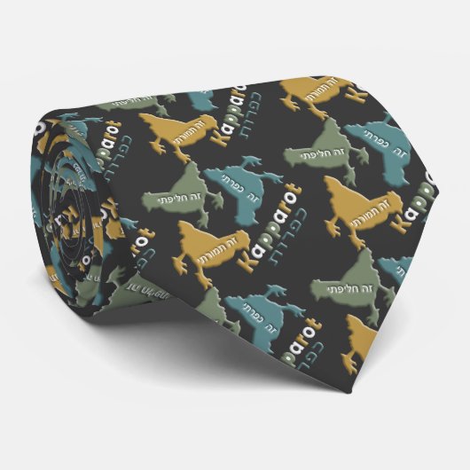 Kapparot Krawatte (Gerollt)