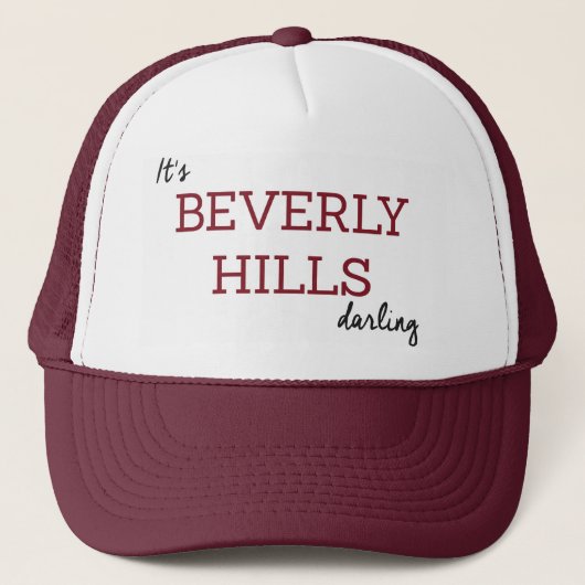 Kappe Beverly Hills (Vorderseite)