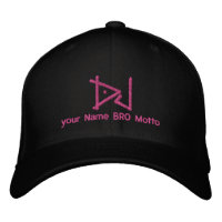 Kappe DJ Personalizable Ihr eigener Text Bro u.