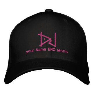 Kappe DJ Personalizable Ihr eigener Text Bro u.