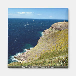 Kappe Frehel, Bretagne, Frankreich in Europa Magnet