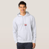 Kappe hoch, Welt aus Hoodie (Vorne ganz)