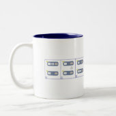 KAPPE Theorem Zweifarbige Tasse (Links)