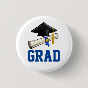 Kappe und Diplom Button