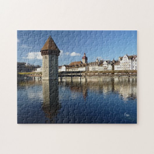 Kappel Brücke, Luzerne Puzzle (Horizontal)