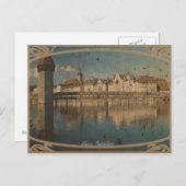Kappelbruecke, Luzern Postkarte (Vorne/Hinten)