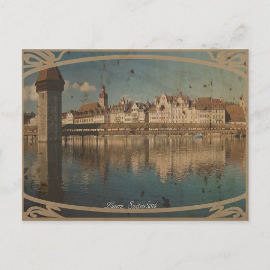 Kappelbruecke, Luzern Postkarte (Vorderseite)