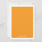 Kappen-Abschluss-Einladung Einladung (Rückseite)