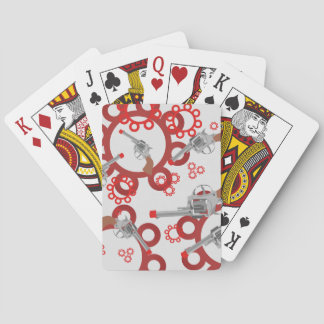 Kappen-Gewehr-Spielkarten Spielkarten