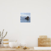 Kappen-Merganser-Entenposter Poster (Küche)