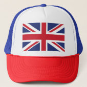 Kappen mit der englischen Flagge (Vorderseite)