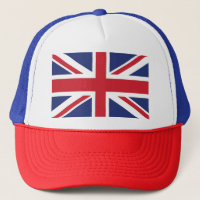 Kappen mit der englischen Flagge