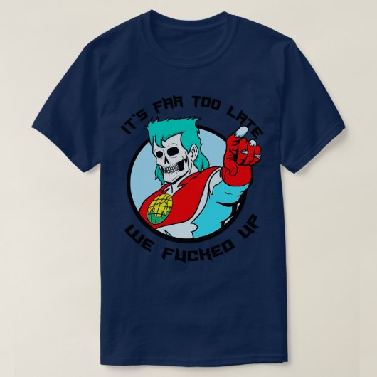 Kappen-Plan T-Shirt (Design vorne)