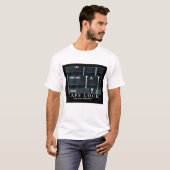 Kappen-Verschluss-T - Shirt (Vorne ganz)