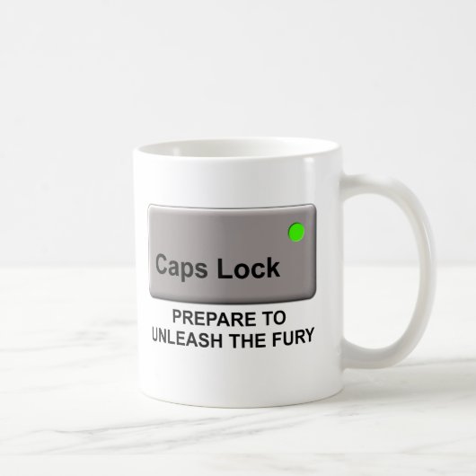 Kappen-Verschluss-Wut-lustiger Tassen-Spaß Kaffeetasse (Rechts)