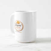 Kappin' Wisdom Logo Tasse (Vorderseite Links)