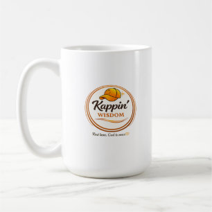 Kappin' Wisdom Logo Tasse