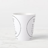 Kapricorn Geometric Glyph Tasse (Vorderseite)