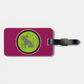 Kapricorn-Gepäckmarke Gepäckanhänger (Rückseite horizontal)