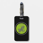 Kapricorn-Gepäckmarke Gepäckanhänger (Rückseite vertikal)