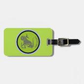 Kapricorn-Gepäckmarke Gepäckanhänger (Vorderseite horizontal)
