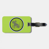 Kapricorn-Gepäckmarke Gepäckanhänger (Rückseite horizontal)