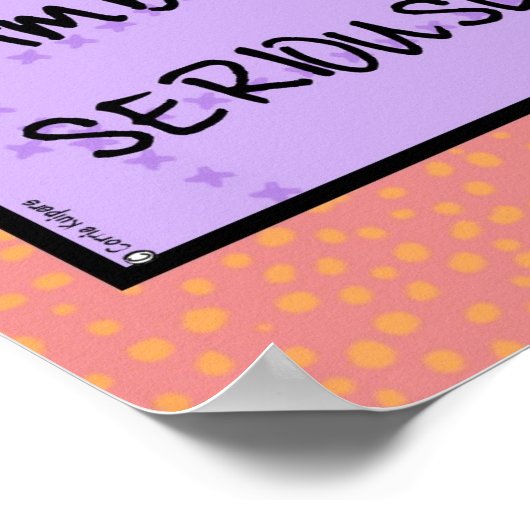 Kapricorn Worcloudposter Poster (Ecke)