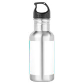 Kaprikornflasche Edelstahlflasche (Rückseite)