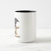 kapriziöser Hund Tasse (Zentrum)