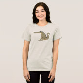 Kaprosuchus Dinosaur Adult Shirt (Vorderseite voll)