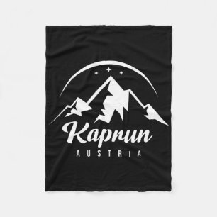 Kaprun Austria Ski Resort Skifahren Snowboarden So Fleecedecke