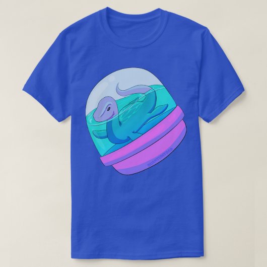Kapsel Cryptids Nessie T-Shirt (Design vorne)