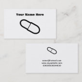 Kapsel, Ihr Name hier Visitenkarte (Vorne/Hinten)