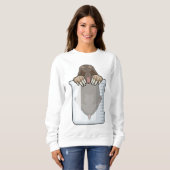 Kapsel mit Messbecher Sweatshirt (Vorne ganz)