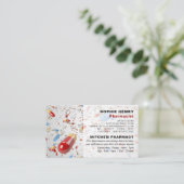 Kapseldesign, Apotheke, Apotheker Visitenkarte (Stehend Vorderseite)