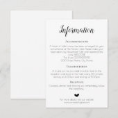 Kapselkarte Einladung (Vorne/Hinten)