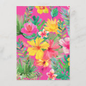 Kapselkarte zum ersten Geburtstag Begleitkarte (Rückseite)