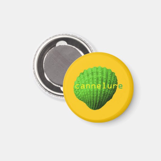 Kapselkeule Magnet (Vorderseite/Rückseite)