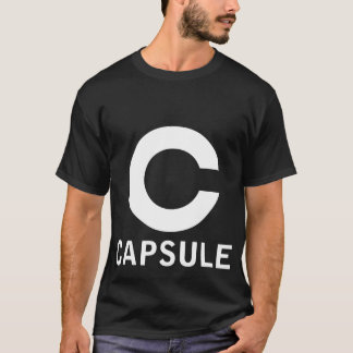 Kapsellogot-stück (weiße Grafik) T-Shirt
