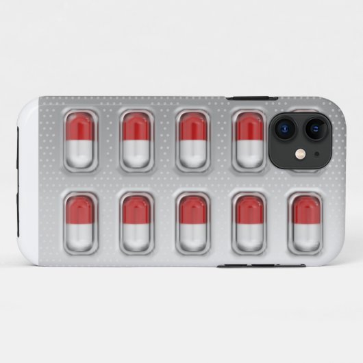 Kapseln im Blasensatz Case-Mate iPhone Hülle (Rückseite (Horizontal))