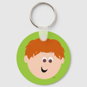 Kapskids Gesicht Lil Redhead Boy Schlüsselanhänger