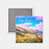 Kapstadt 12 Apostel Beach Mountain Magnet (Vorderseite/Rückseite)