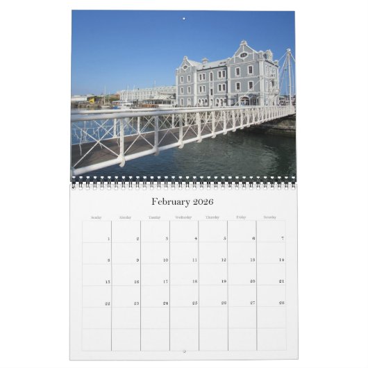 Kapstadt 2025 kalender (Feb 2026)