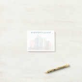 Kapstadt, Afrika| City Skyline Post-it Klebezettel (Auf Schreibtisch)
