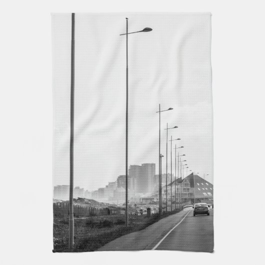Kapstadt Blouberg Architektur ZA Südafrika Geschirrtuch (Vertikal)