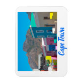 Kapstadt Bo-Kaap Stadtbild Südafrika Magnet (Vertikal)