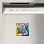Kapstadt Bo-kaap Südafrika Magnet (In Situ (Geschirrspüler))