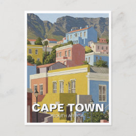 Kapstadt Bo-kaap Südafrika Postkarte