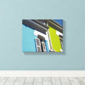 Kapstadt Bo-Kaap Südafrika SA Architektur Leinwanddruck (Insitu (Holzboden))